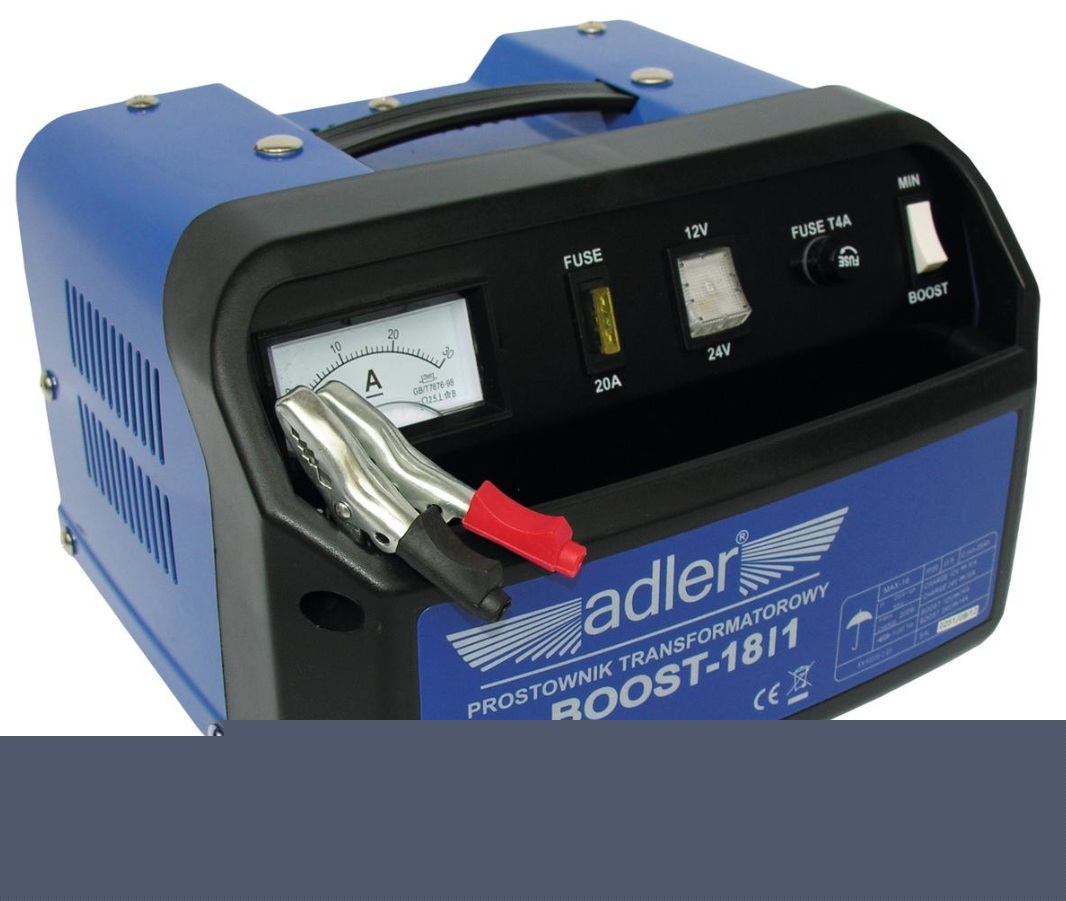Batterilader til biler Adler BOOST-18/1; 12-24 V