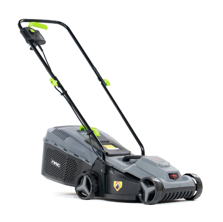 Gressklipper Nac LE10-32-PB-YE; 1000 W; 32 cm; elektrisk