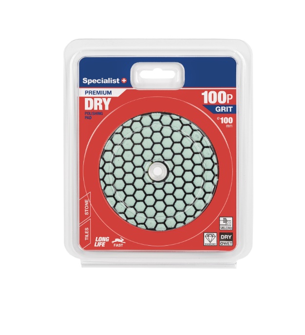 Diamantslipeplate Specialist+ 37-4100; 100 mm; P100