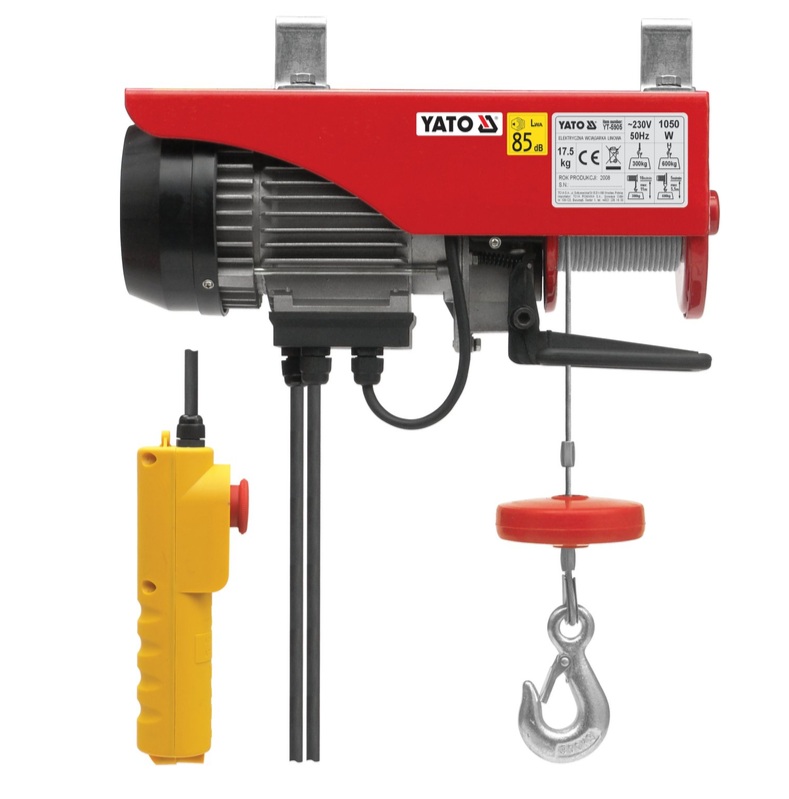 Elektriskløftevinsj Yato YT-5905; 1050 W; 600 kg
