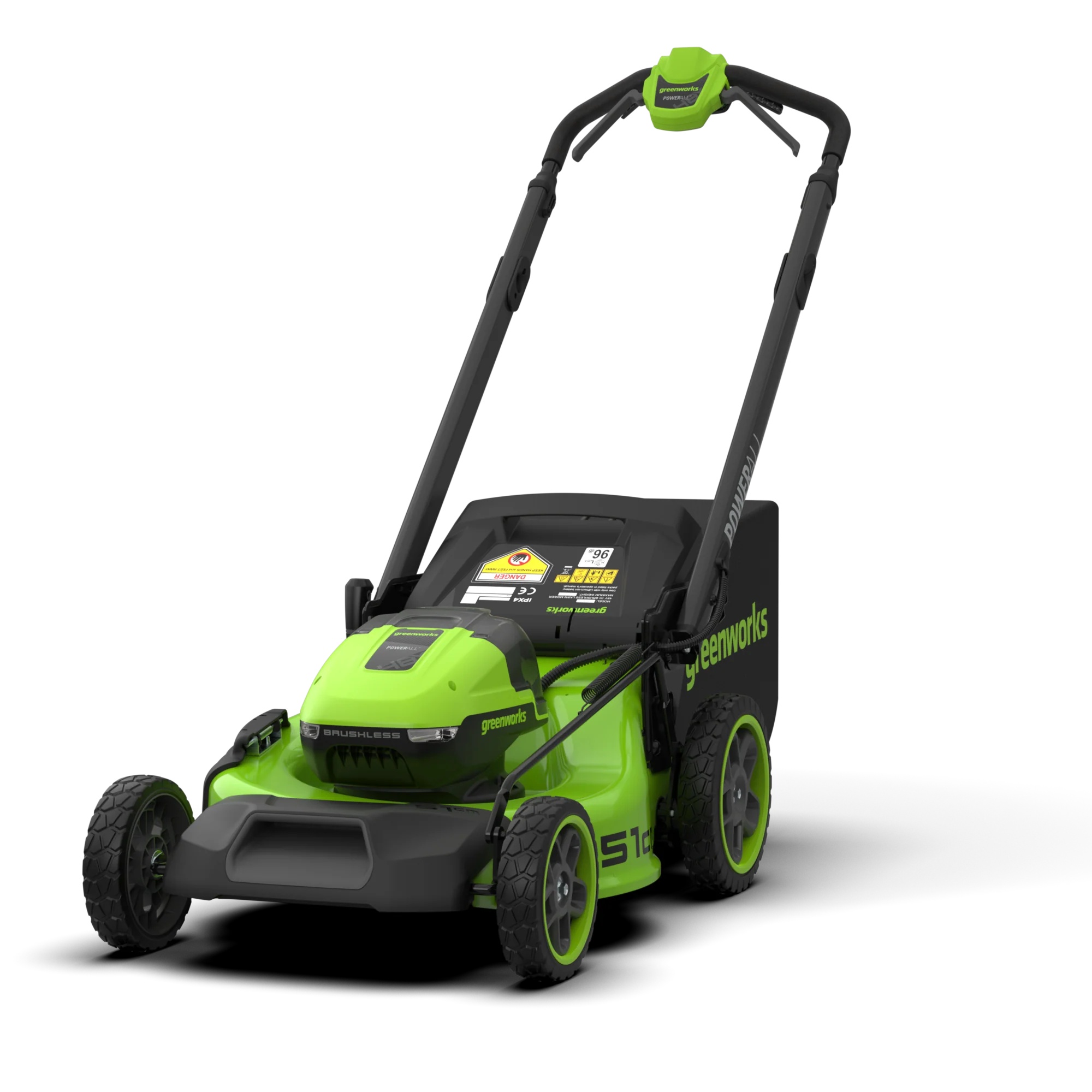 Gressklipper selvgående Greenworks LM5102SA1; 48 V; 51 cm (uten batteri og lader)