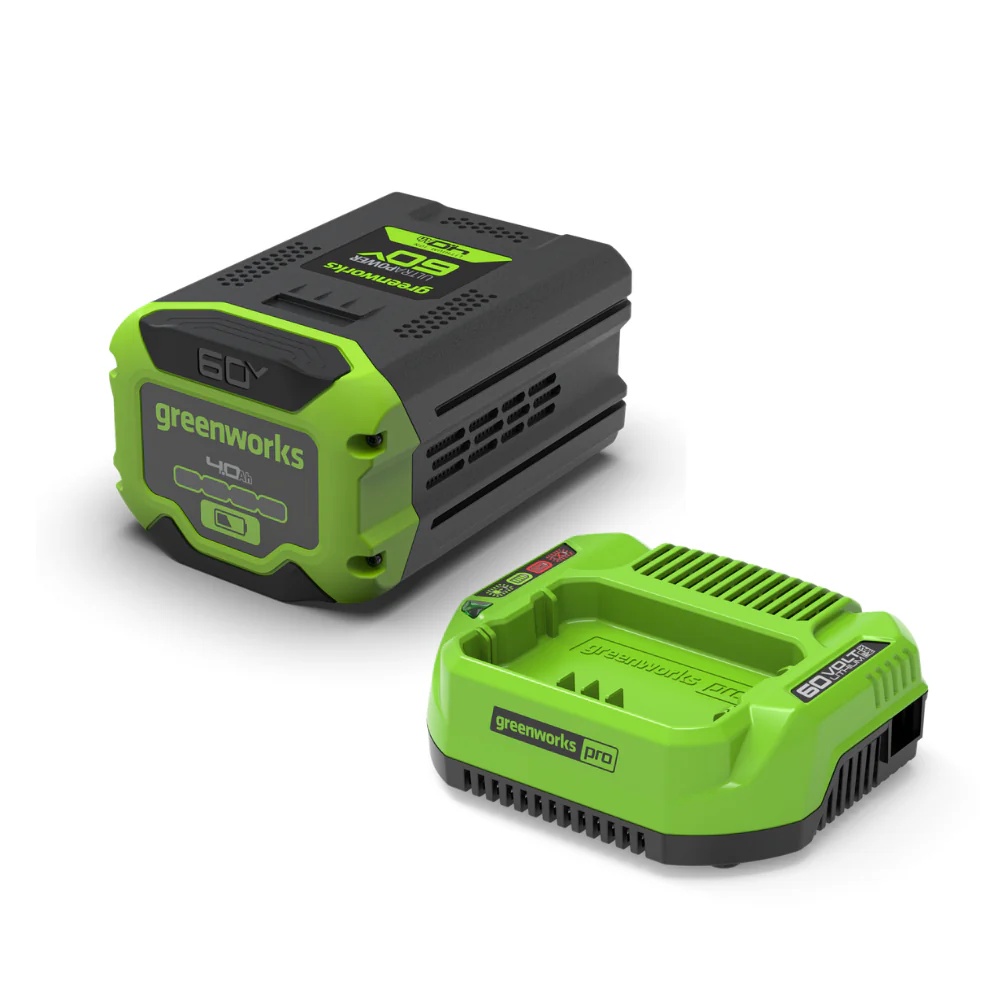 Tilbehørsett Greenworks K6S4AEAA1; 60 V; 1x4,0 Ah batt.