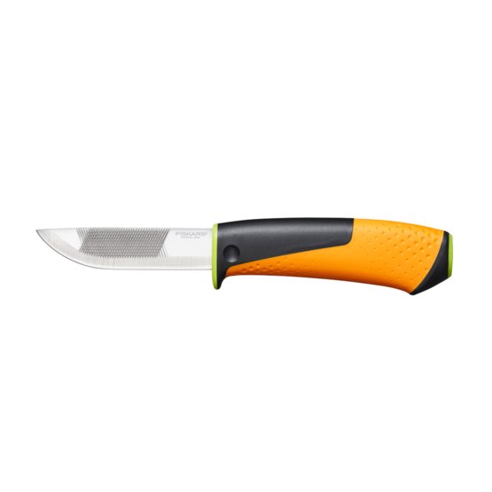 Kniv Fiskars 1023619 rett blad og med hylster
