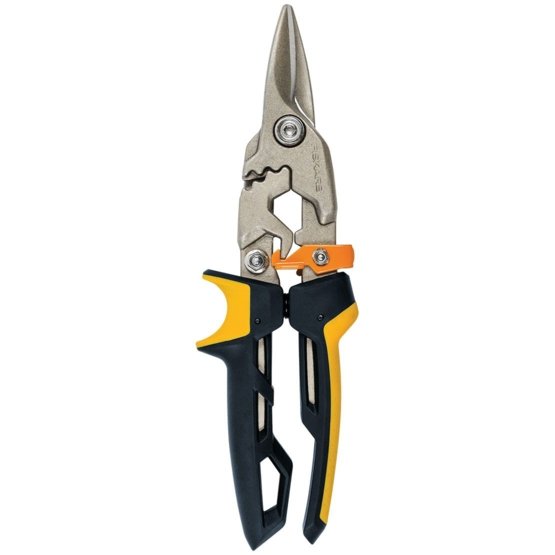 Blikksaks Fiskars Power Gear Aviation 1027207 rett