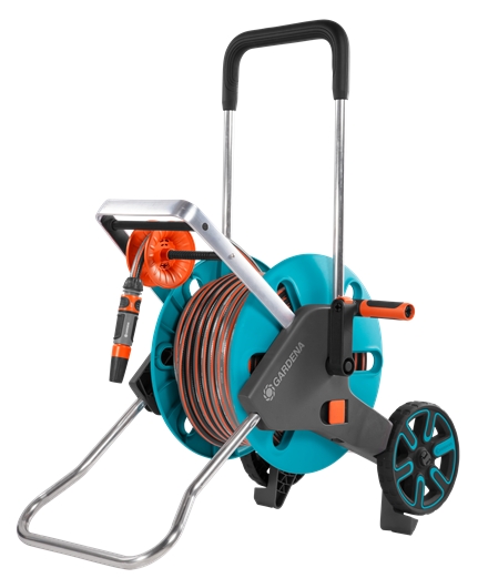 Tralle til vanningsslange Gardena AquaRoll M Easy; 20 m; 13 mm med vanningsslange