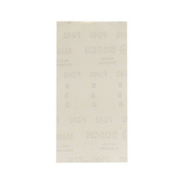 Nettmønstret slipepapir Bosch M480; 93x186 mm; P240; 50 stk