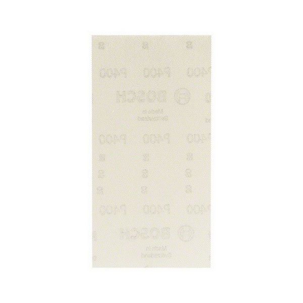 Nettmønstret slipepapir Bosch M480; 93x186 mm; P400; 10 stk