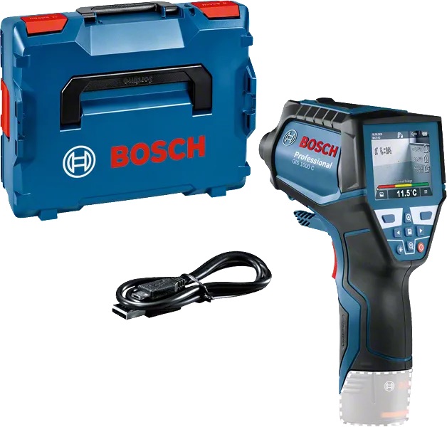 Digital termodetektor Bosch GIS 1000 C; 10,8 V (uten batteri og lader)
