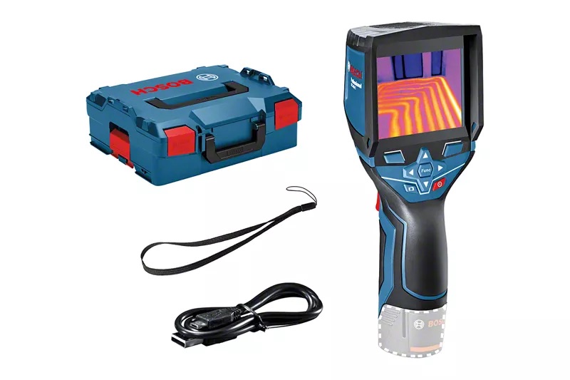 Infrarød termometer Bosch GTC 400 C; 12 V (uten batteri og lader)