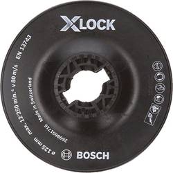 Slipeplate Bosch X-LOCK, 125 mm hard