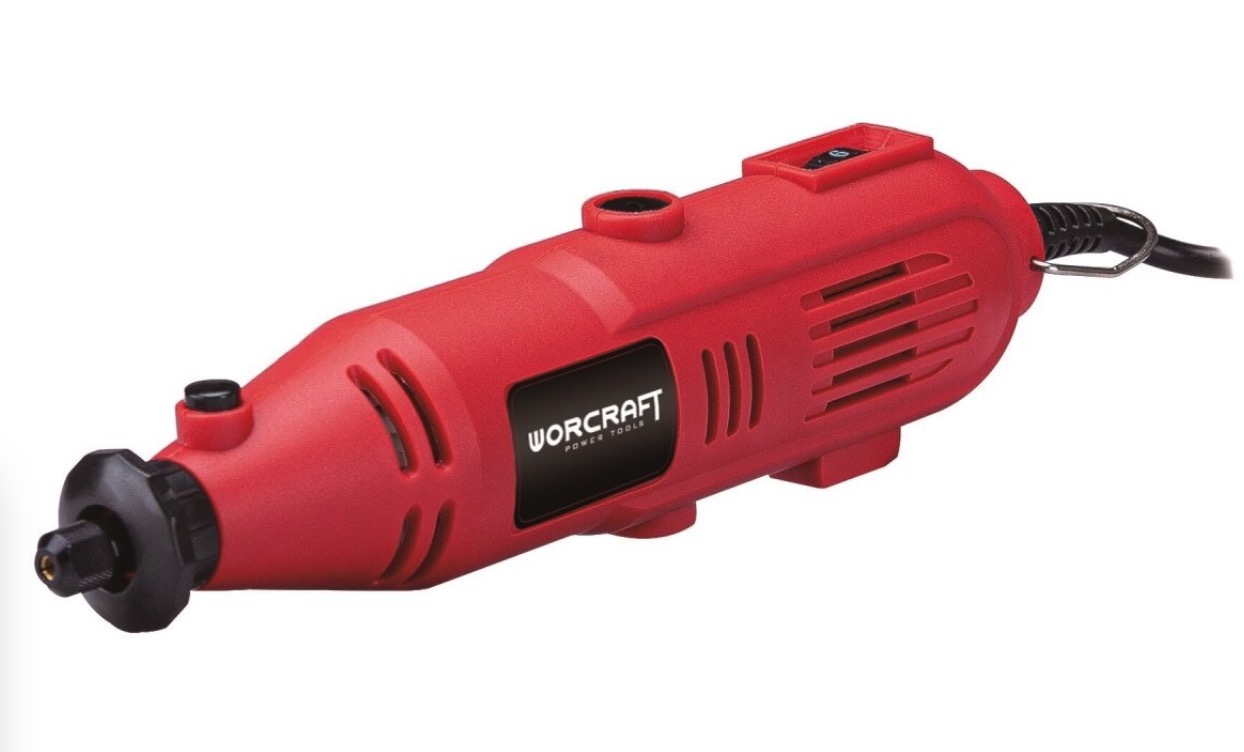 Rettsliper Worcraft EMG01-42; 135 W; med tilbehør
