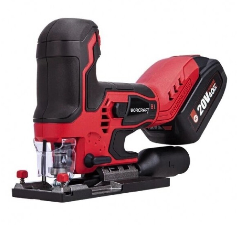 Batteridrevet stikksag Worcraft CJSS20LiB; 20 V; 1x4,0 Ah batt.