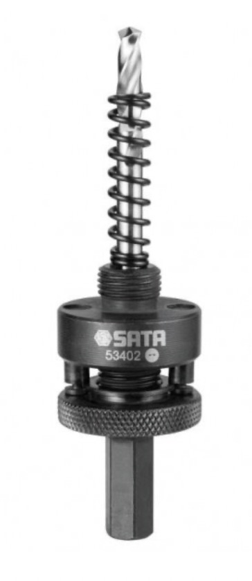 Adapter for hullsag Sata ST53402; 32-152 mm + sentreringsbor