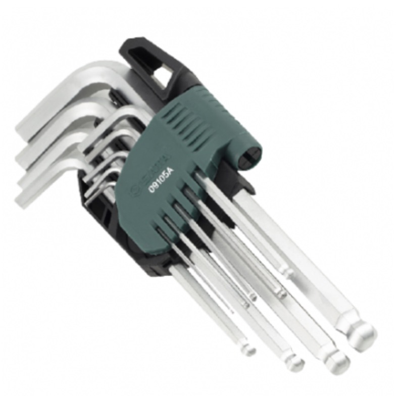 Unbrakonøkler Sata S09105A; 9 stk