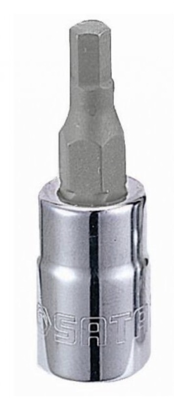 Skrupipe Sata S21202; 1/4''; HEX4