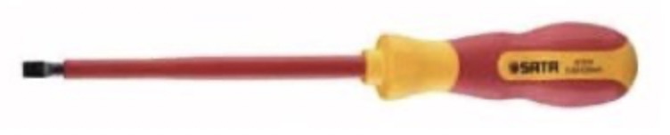Flat skrutrekker Sata S61312; SL3; 100 mm