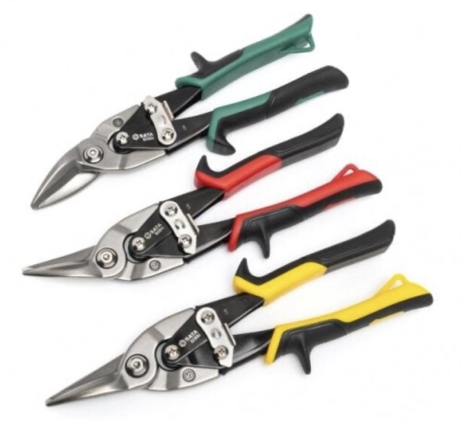 Blikksaks sett Sata ST93105G; 3 stk
