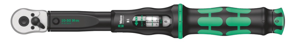 Dreiemomentnøkkel Wera Click-Torque B 1; 3/8''; 10-50 Nm