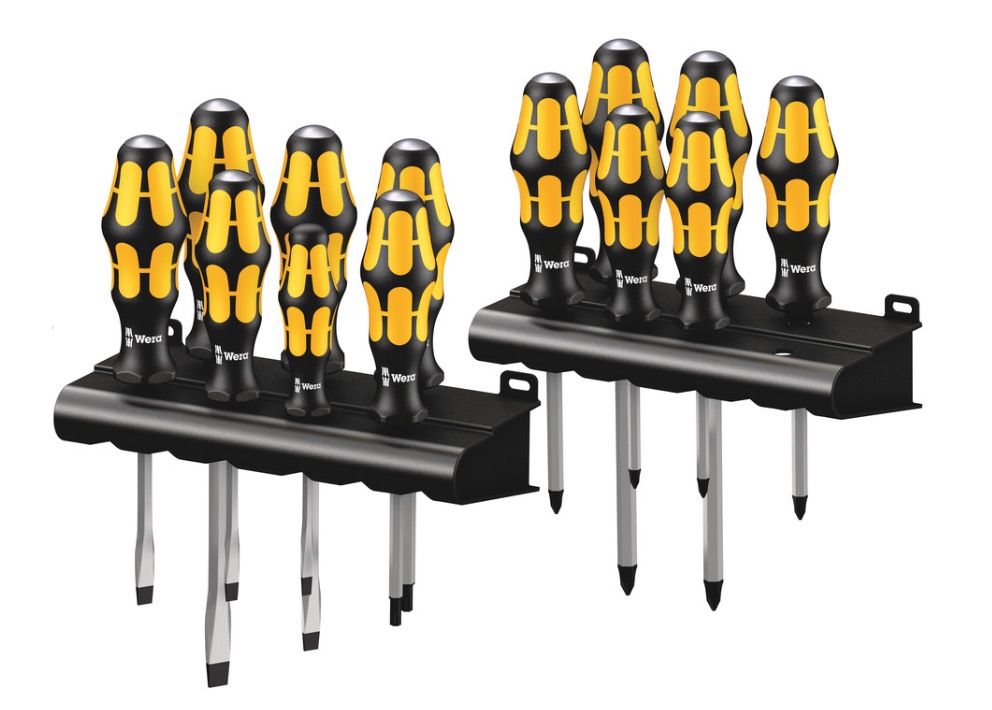Skrutrekkersett Wera Big Pack 900; 11 stk