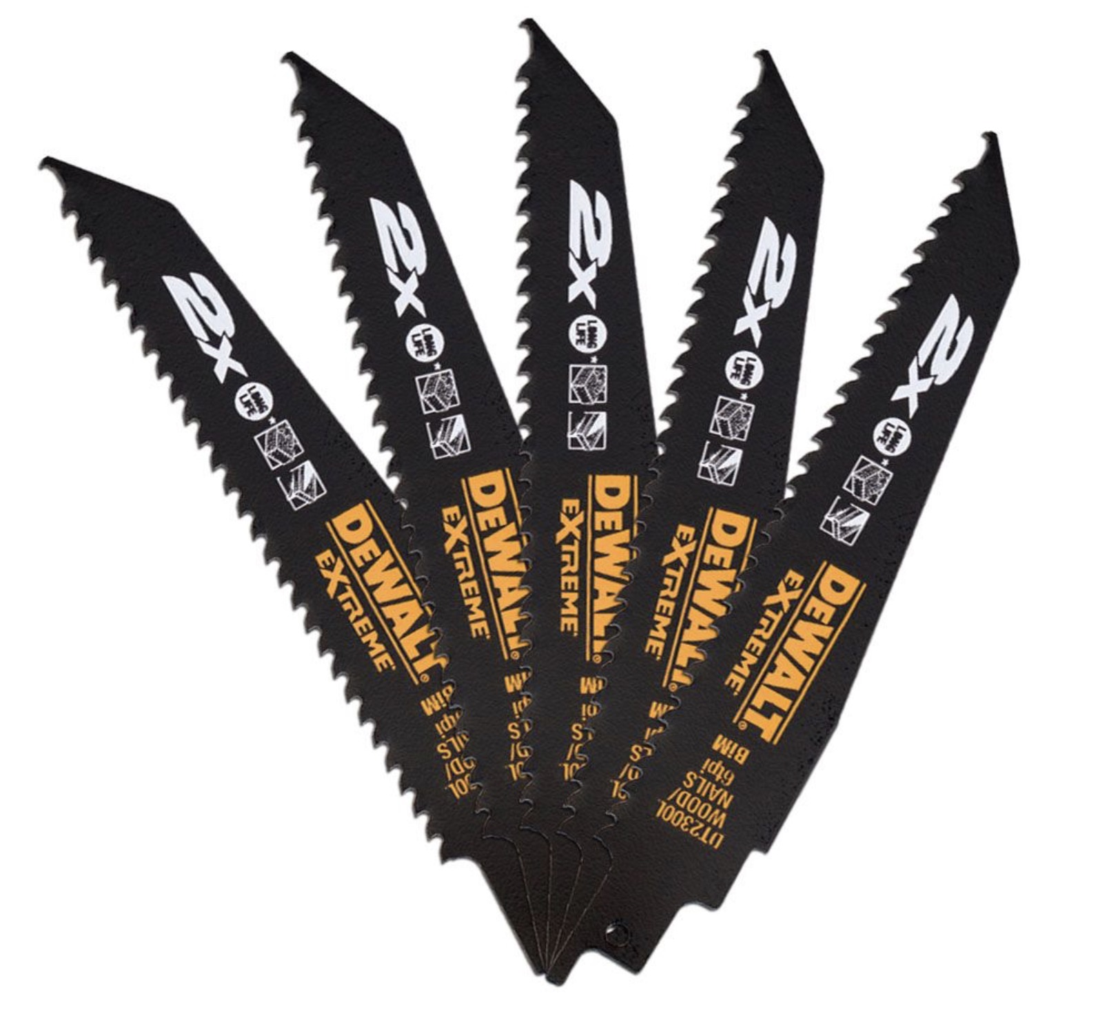 Tigersagblad DeWalt DT2300L-QZ; 152 mm; 5 stk