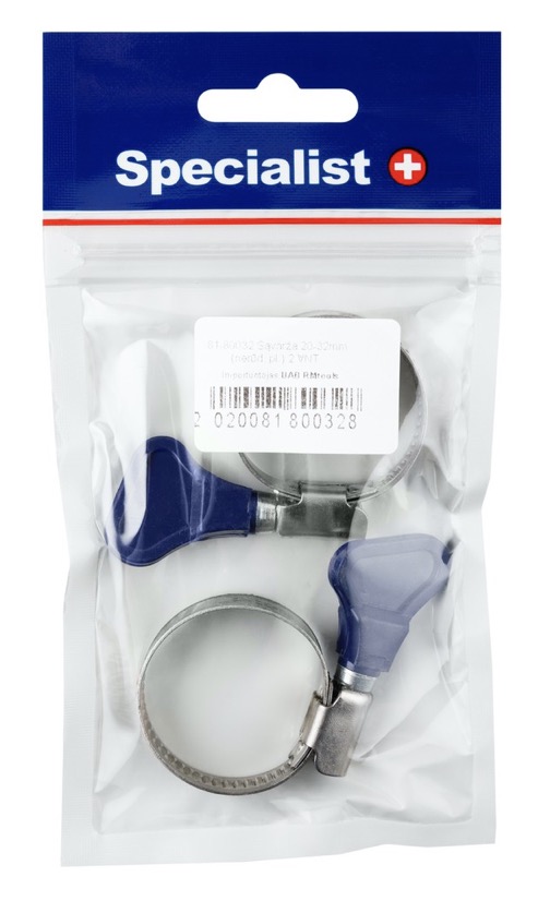 Slangeklemme Specialist+ 11 087 032-2; 20-32 mm; 2 stk
