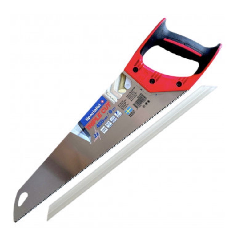 Håndsager Specialist+ TRIPLE CUT; 450 mm; Til treverk