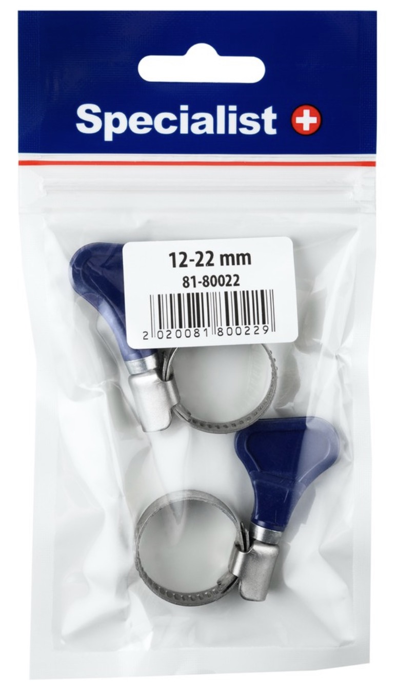 Slangeklemme Specialist+ 11 087 022-2; 12-22 mm; 2 stk