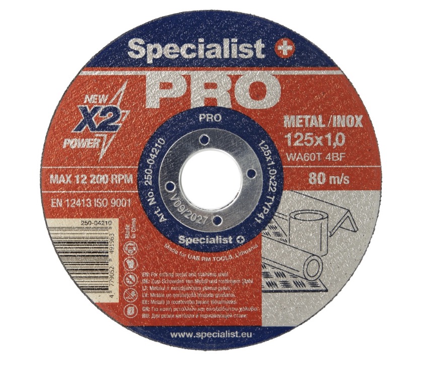 Sagblad for metall Specialist+ PRO; 125x1x22 mm