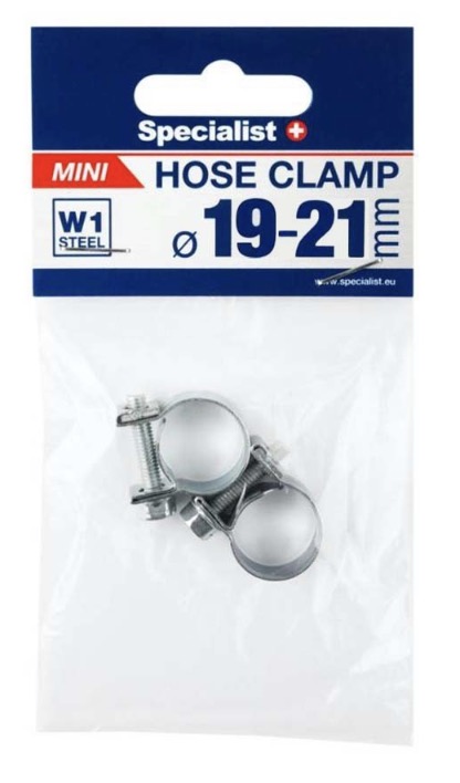 Slangeklemme Specialist+ 11 031 020-2; 19-21 mm; 2 stk