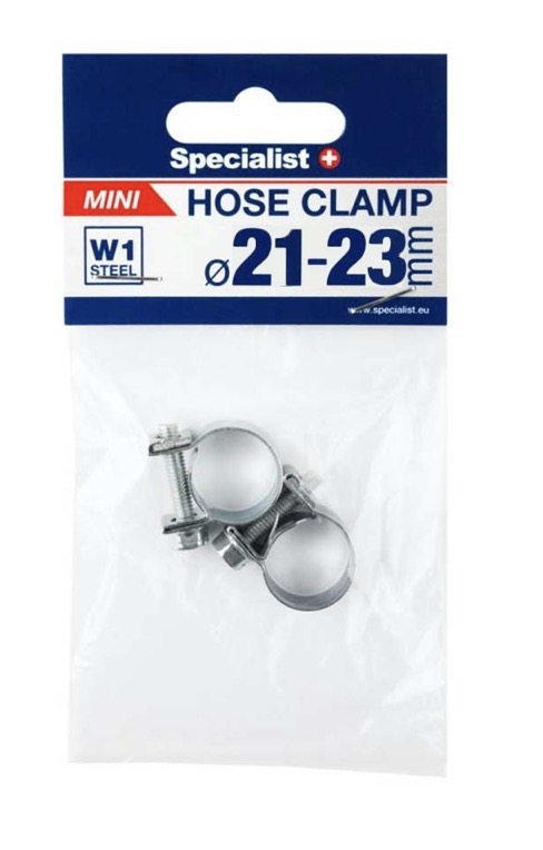 Slangeklemme Specialist+ 11 031 022-2; 21-23 mm; 2 stk