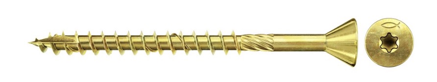 Treskru Fischer FDF-ST YZP; 4,5x45 mm; TX20; 200 stk