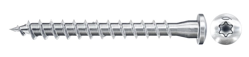 Treskru Fischer FPF-PT ZPF; 5,0x40 mm; TX20; 200 stk