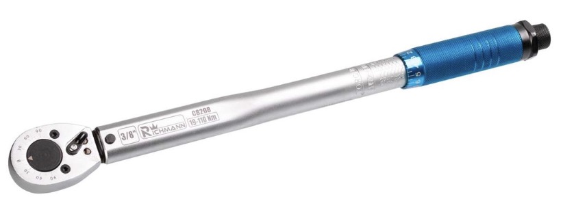 Dreiemomentnøkkel Richmann C8208; 3/8''; 19-110 Nm
