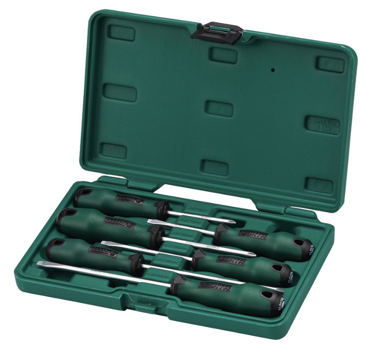 Skrutrekkersett Sata S09309; 6 stk