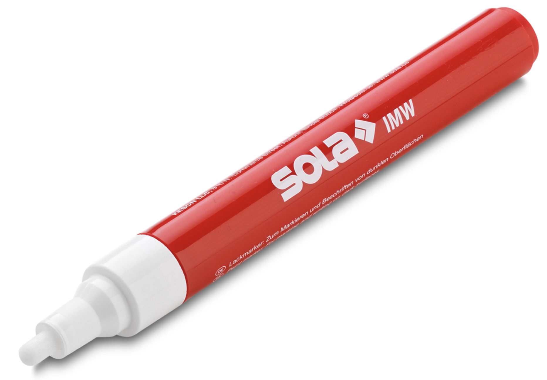 Merkepenn Sola IMW; hvit