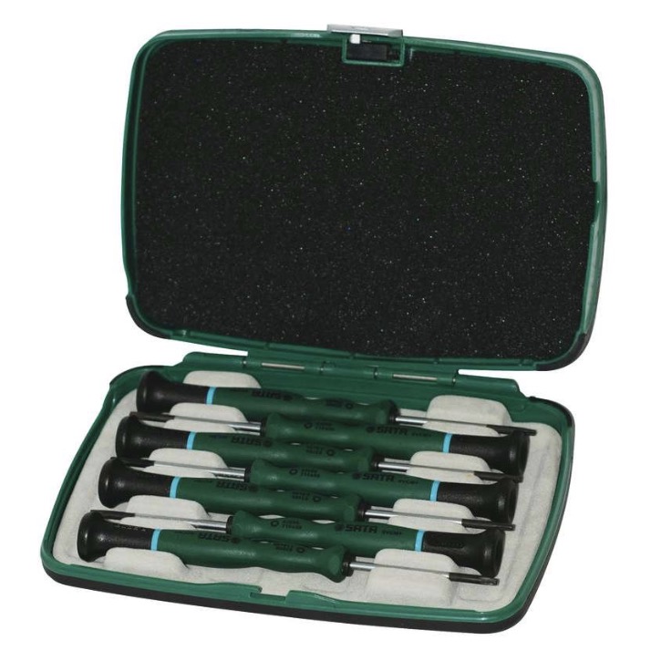 Skrutrekkersett Sata S09315; 7 stk
