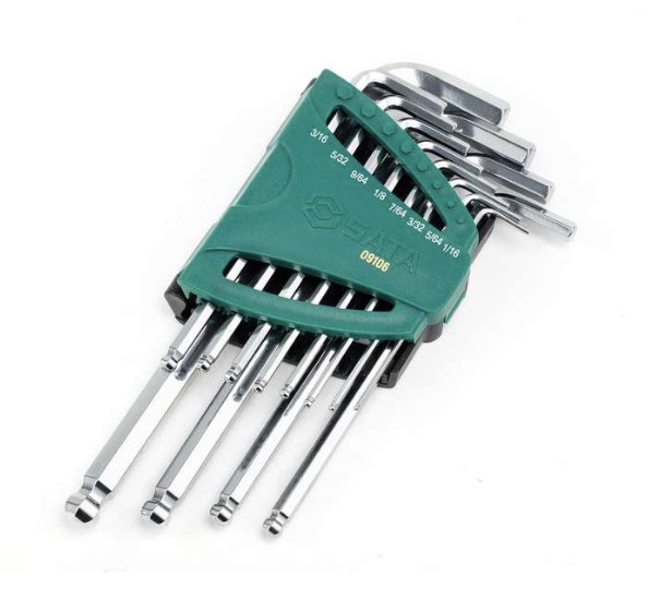 Unbrakonøkler Sata S09106; 12 stk