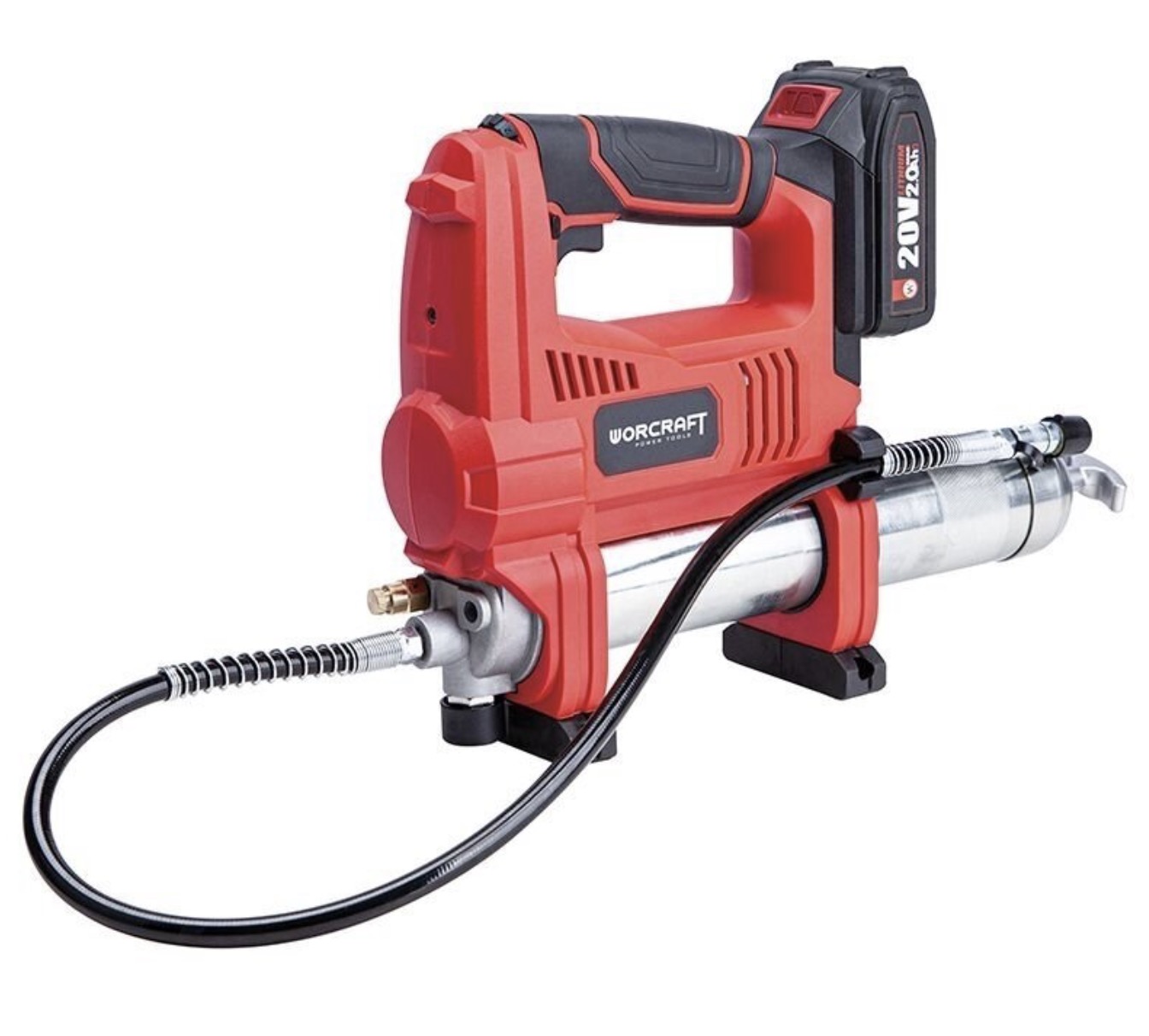 Trådløs smøresprøyte Worcraft CGG-S20Li; 20 V; 1x4,0 A batt.