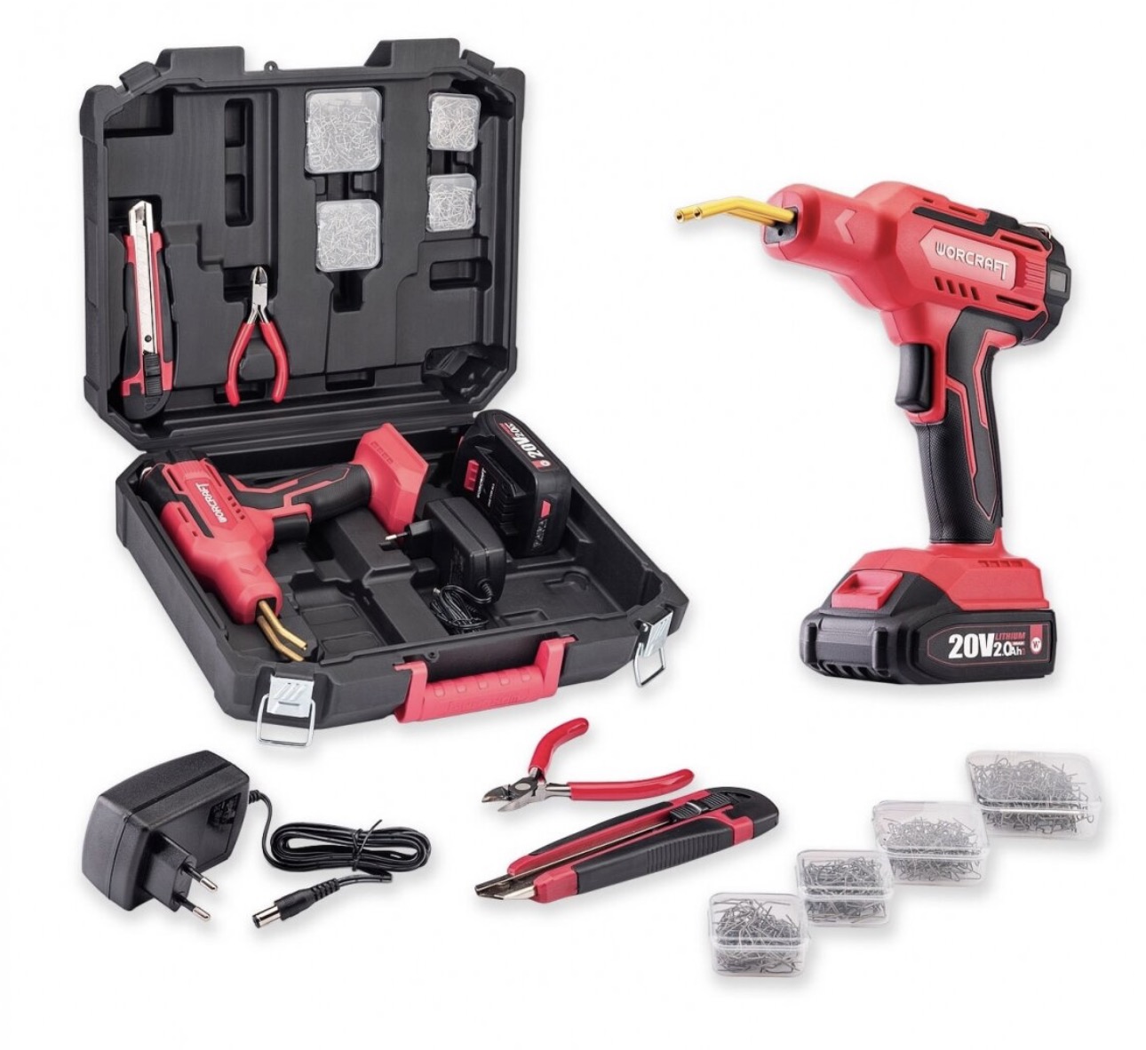 Sveisemaskin Worcraft CPW-S20Li; 20 V; 1x2,0 Ah batt.