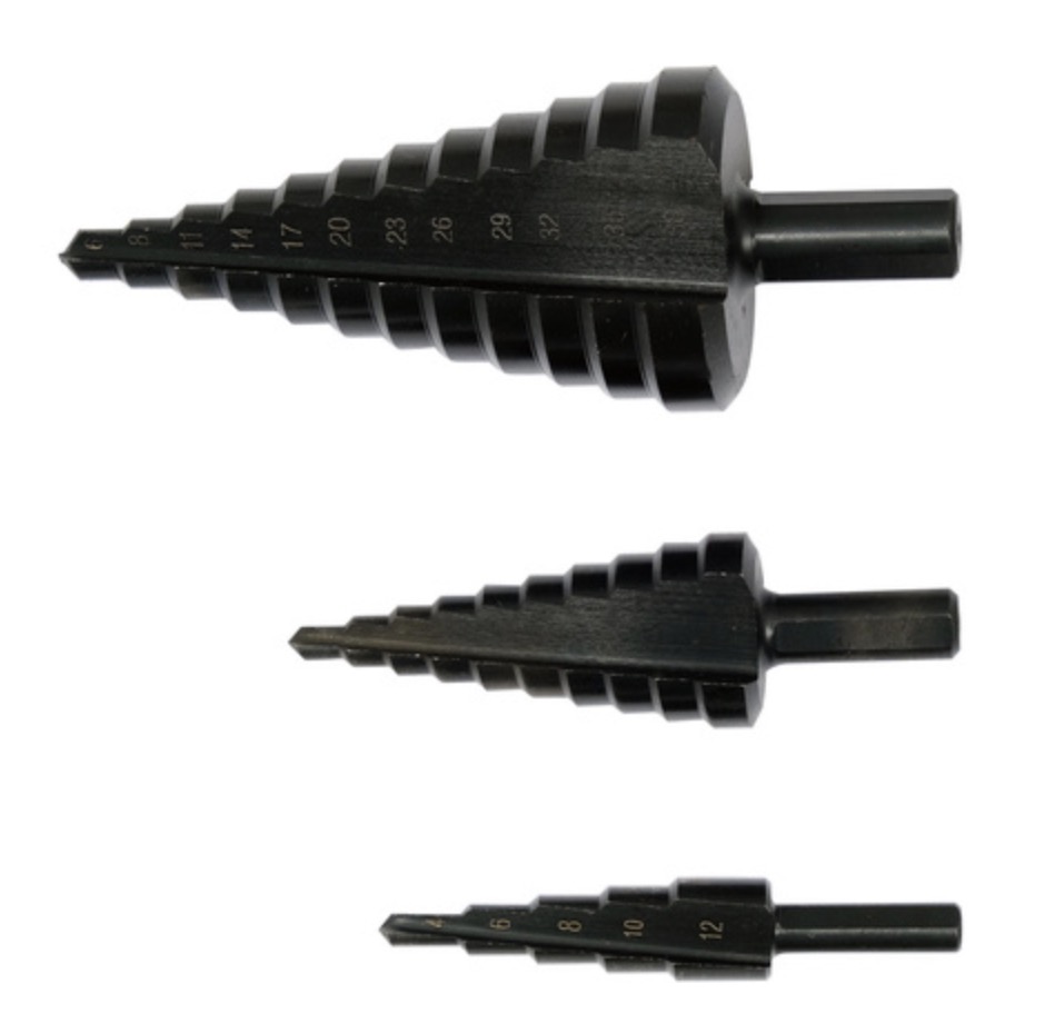 Etappebor Yato YT-44732; 4-12/4-22/6-38; 3 stk