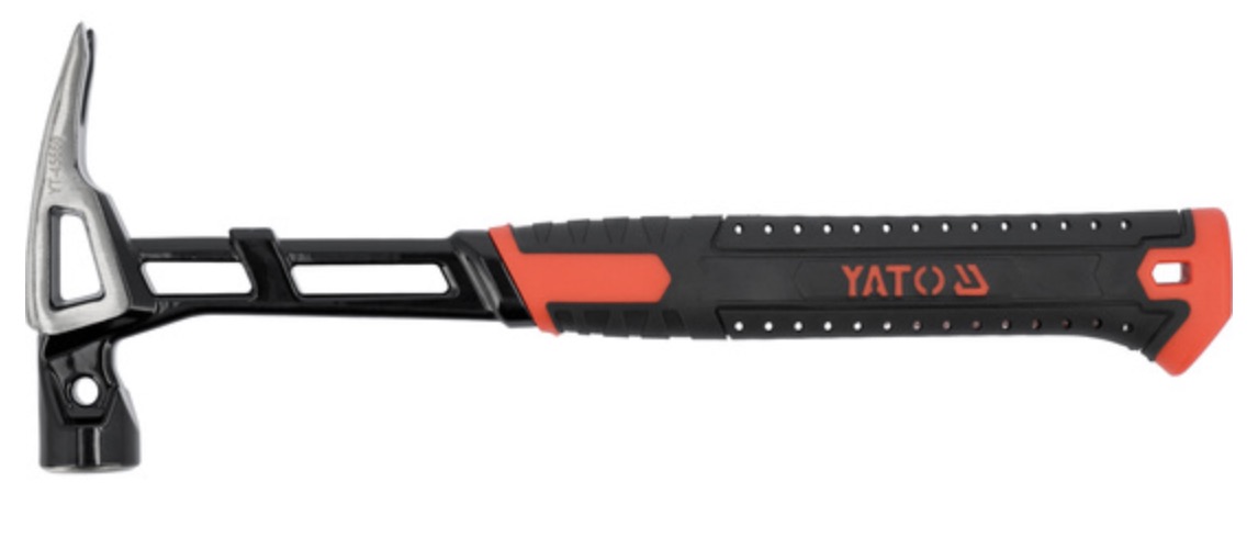 Hammer med spikertrekker Yato YT-45660; 450 g