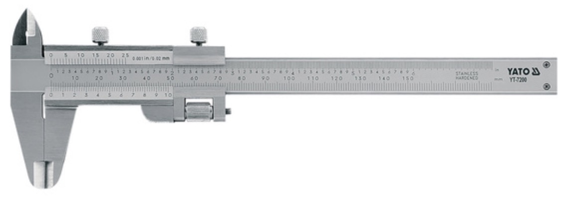 Skyvelære Yato YT-7200; 150 mm