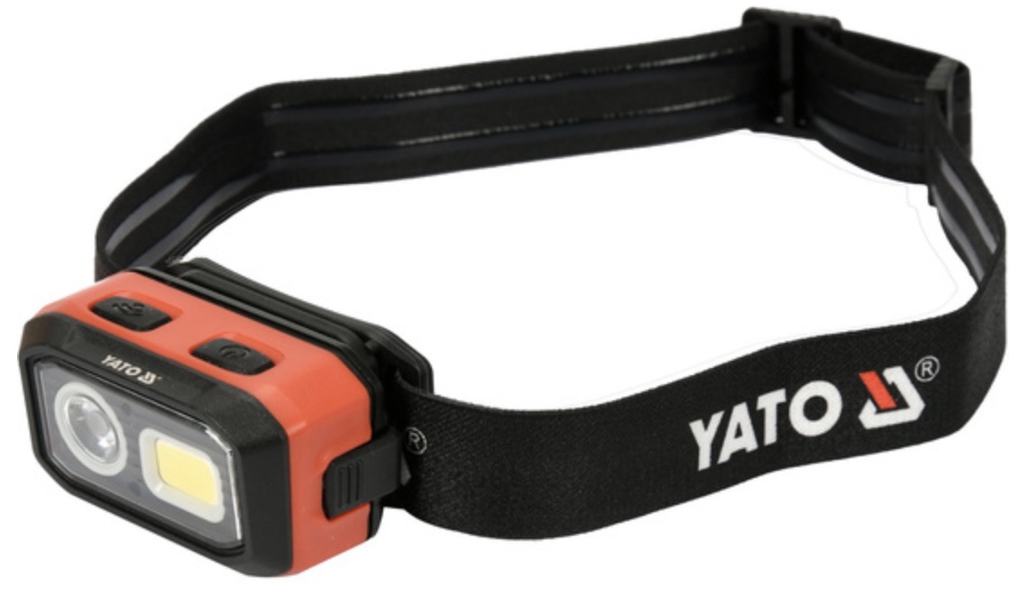 Hodelykt Yato YT-08593; 3,7 V; 1x1,0 Ah batt.