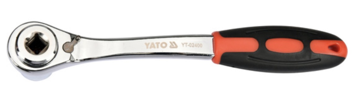 Skiftenøkkel med skralle Yato YT-02400; 8-19 mm