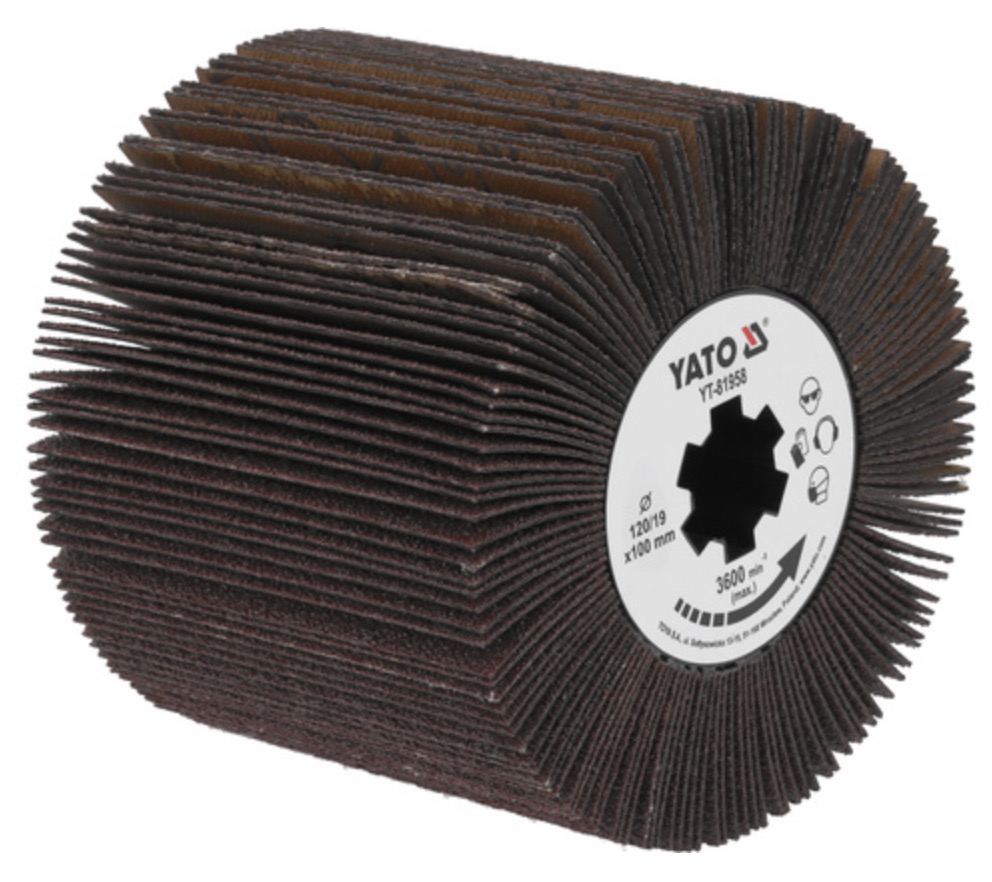 Slipebånd Yato YT-81958; 120x100x19 mm; G120