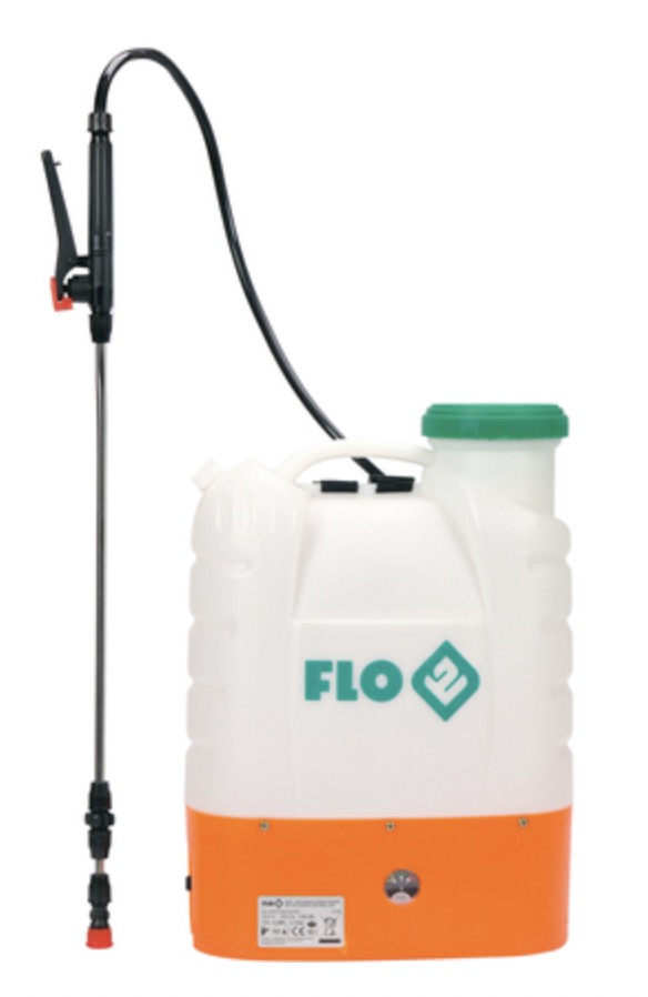 Batteridrevet sprøyte Flo 89610; 12 V; 1x8,0 Ah batt.