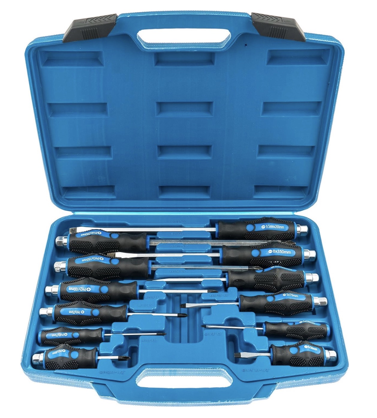 Skrutrekkersett SATRA S-S12PC; 12 stk