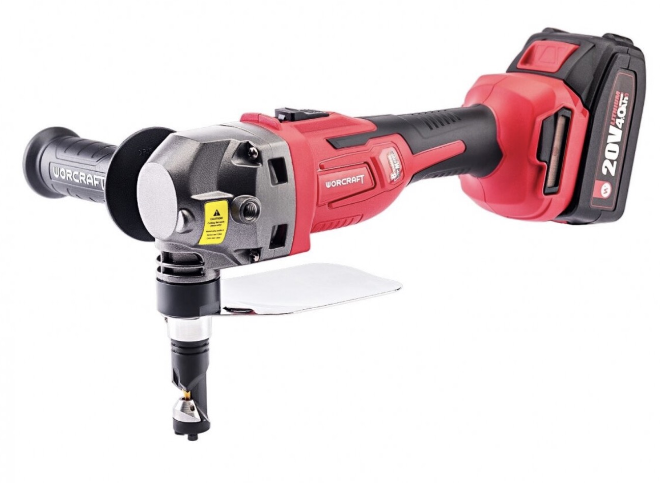 Blikksaks Worcraft CHMN-S20LiB; 20 V; 1x4,0 Ah batt.
