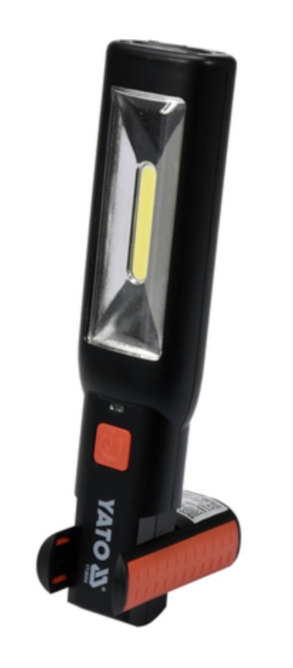 Lommelykt Yato YT-08504; 3,7 V; 1x1,8 Ah batt.