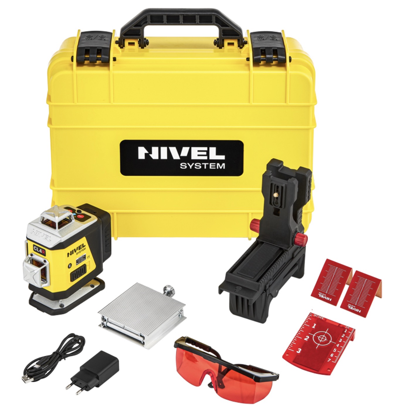 Krysslaser  Nivel System CL4R + tilbehør